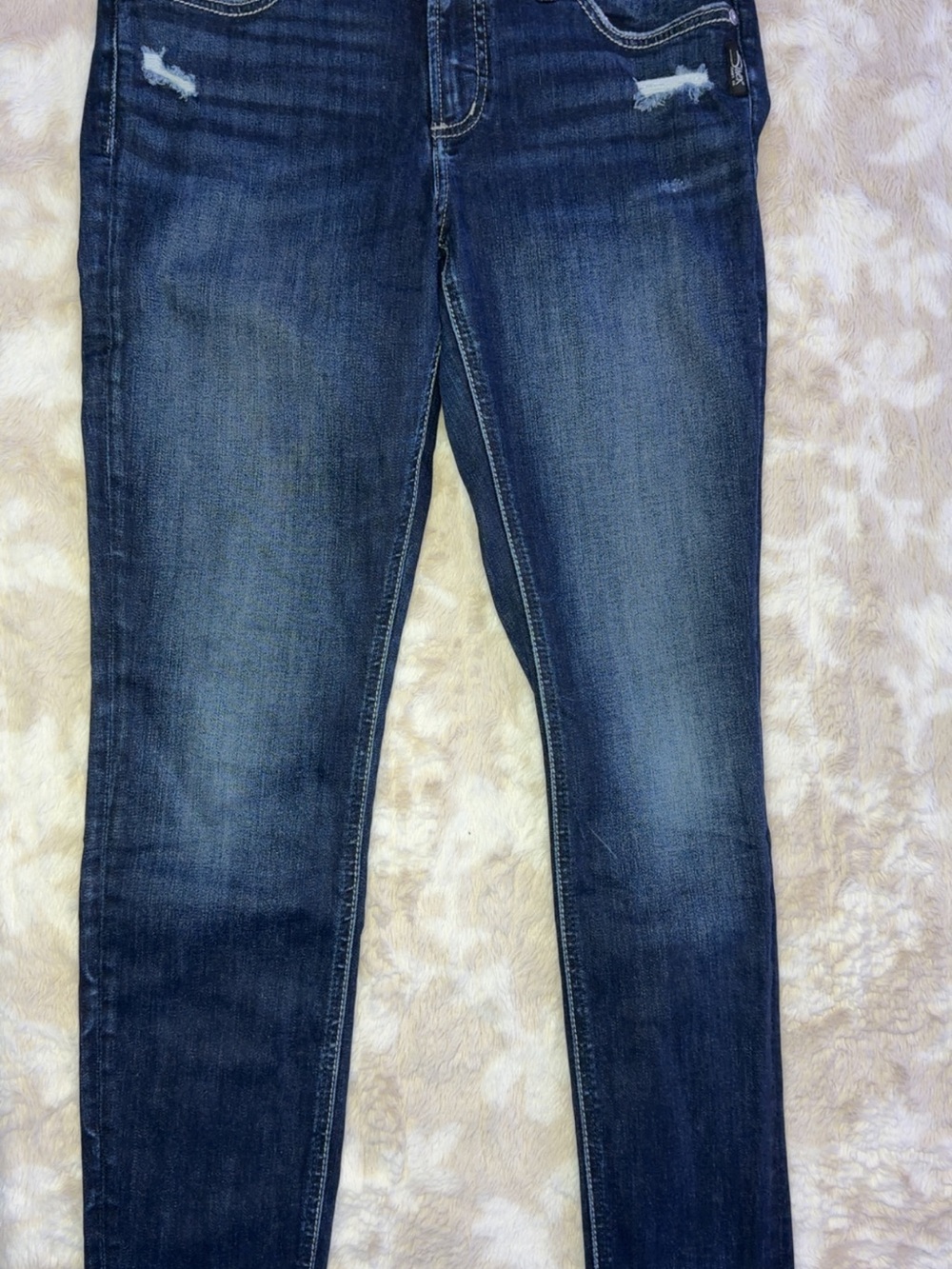 Silver Jeans Women's Dark Wash Skinny Jeans